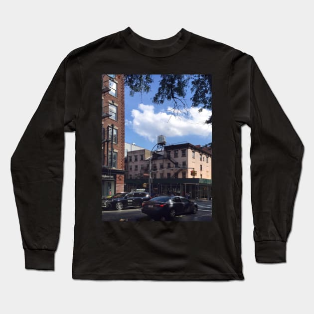 West Broadway, Manhattan, New York City Long Sleeve T-Shirt by eleonoraingrid